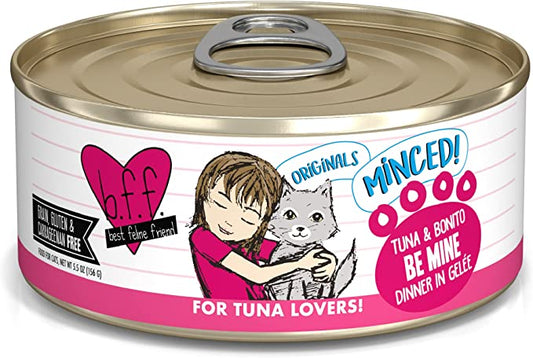 B.F.F Be Mine Tuna & Bonito minced dinner in Gelee 3.0oz