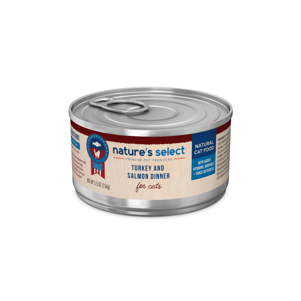 Nature's Select Turkey & Salmon Dinner Canned Cat Food