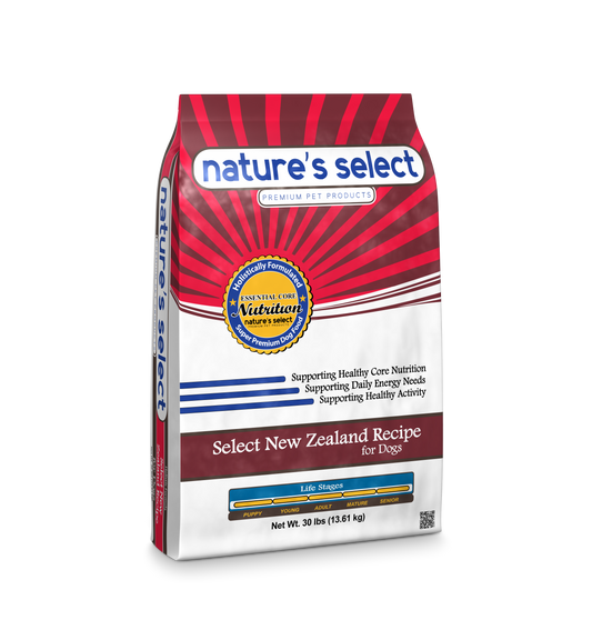 Nature's Select New Zealand Recipe - Lamb & Rice