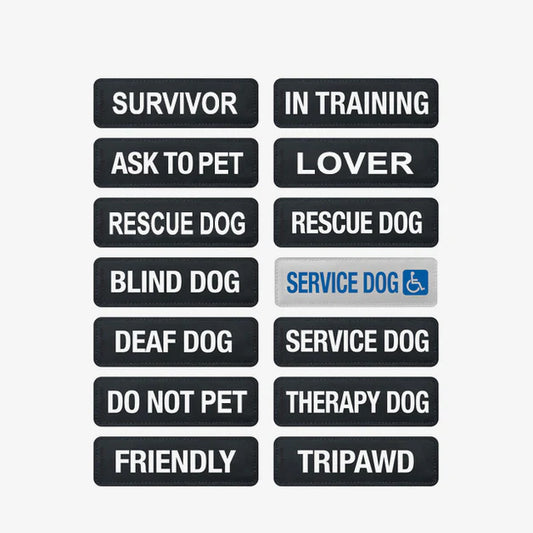 EzyDog Convert Harness 2 Piece Patch Set