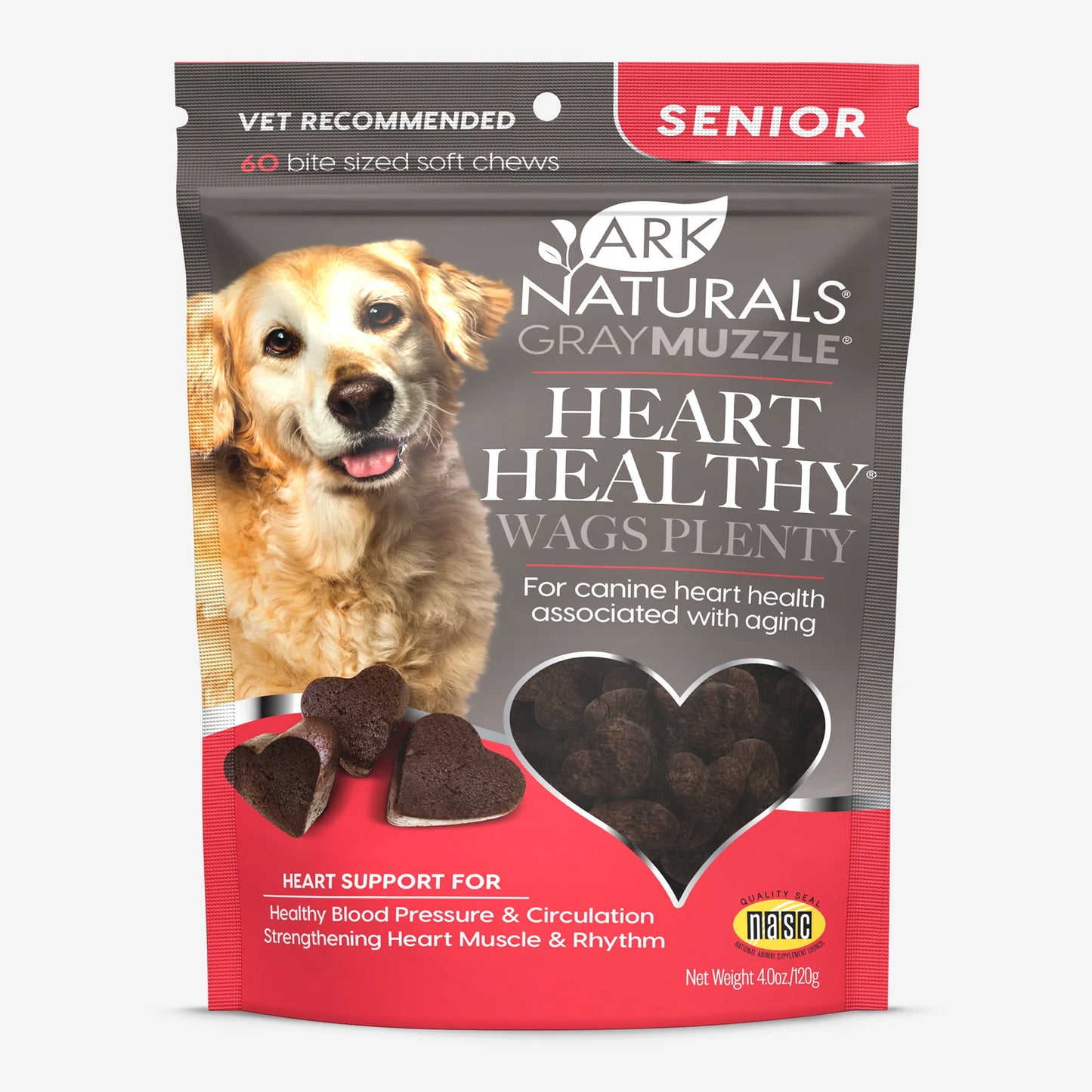 Ark Naturals Gray Muzzle Brain, Joint, or Heart Treats