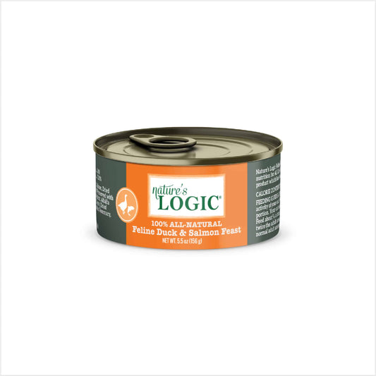 Nature's Logic Duck & Salmon Canned Cat Food