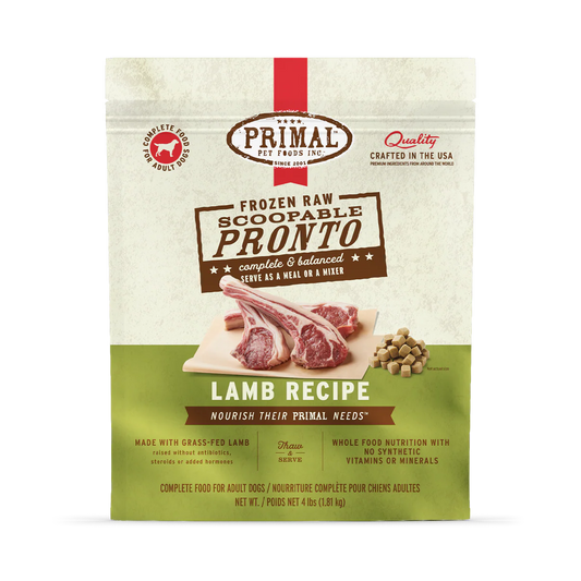 Primal Scoopable Frozen Raw Recipe