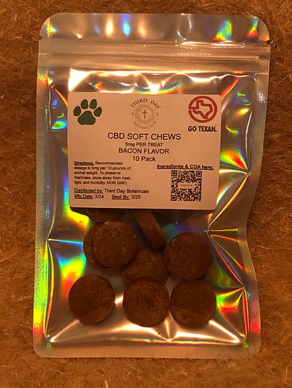 Third Day Botanicals CBD Soft Chews