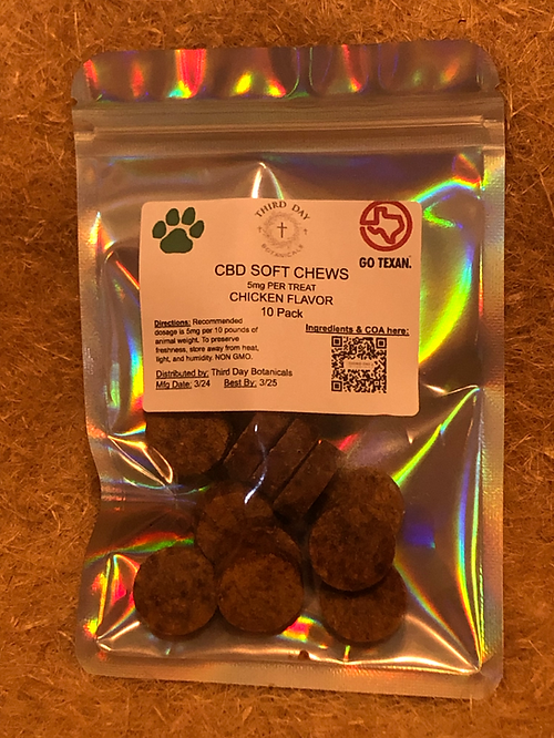 Third Day Botanicals CBD Soft Chews