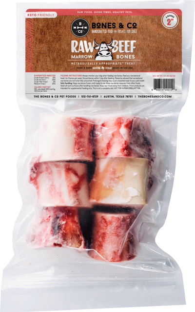Bones & Co Raw Frozen Beef Marrow