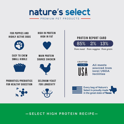 Nature's Select High Protein Recipe - Chicken & Rice