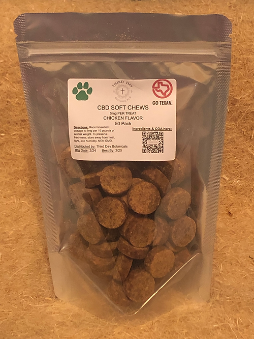 Third Day Botanicals CBD Soft Chews