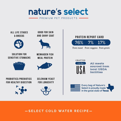 Nature's Select Cold Water Recipe - Whitefish & Sweet Potato