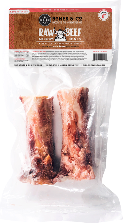 Bones & Co Raw Frozen Beef Marrow