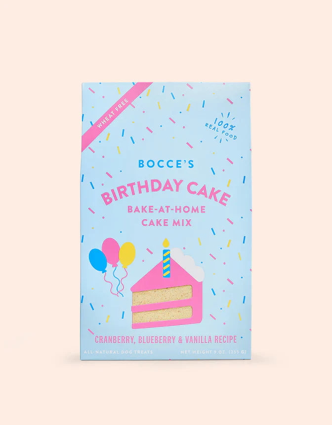 Bocce's Birthday cake mix