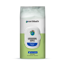 Earth Bath Grooming Wipes Green Tea & Awapuhi -100ct