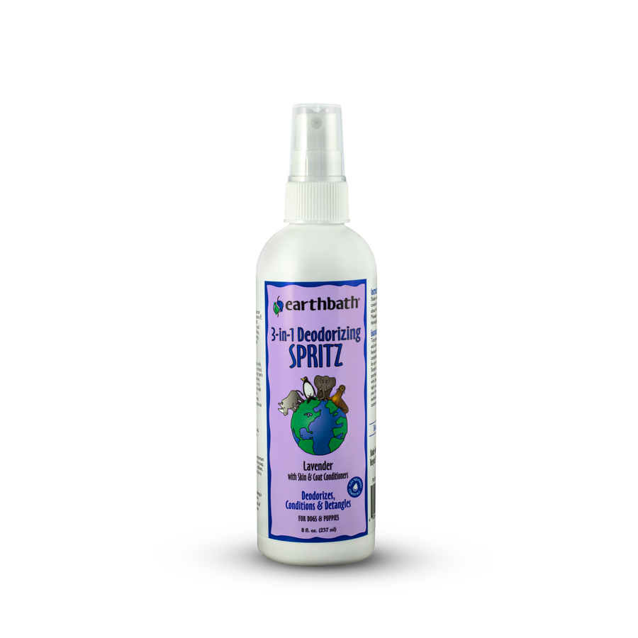 Earth Bath 3-In-1 Deodorizing Spritz 8oz Lavender