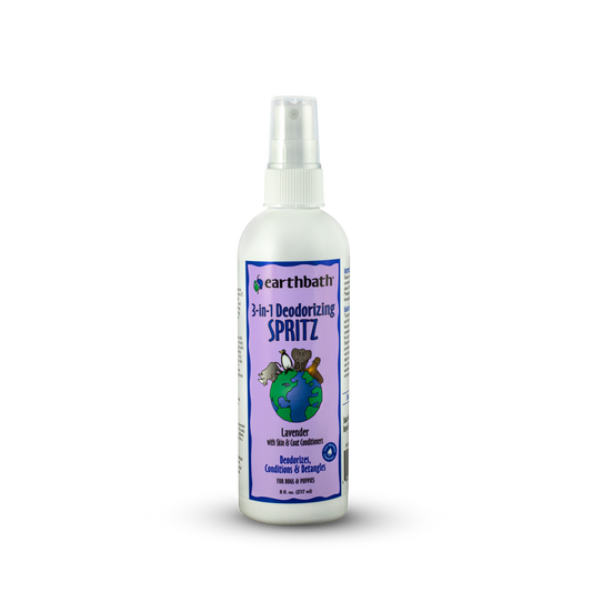 Earth Bath 3-In-1 Deodorizing Spritz 8oz Lavender