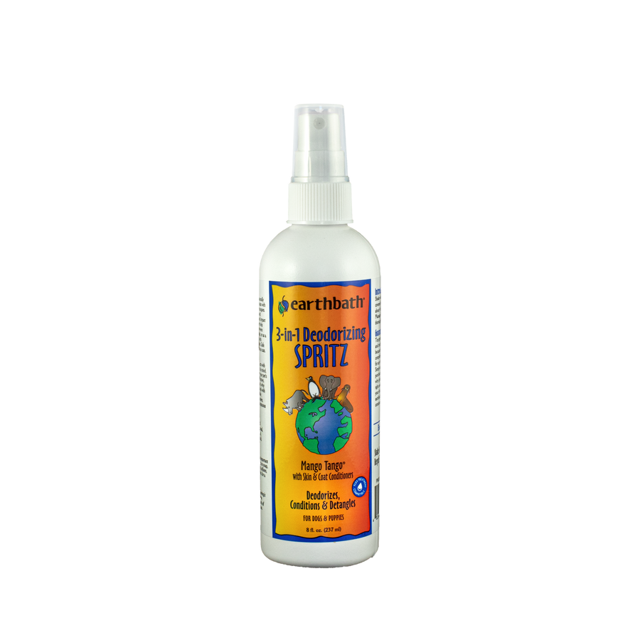 Earth Bath 3 in 1 Deodorizing Spritz 8oz. Mango Tango