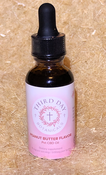 Third Day Botanicals' Pet CBD Oil