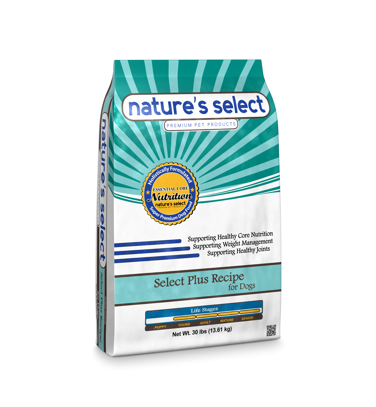Nature's Select Plus Recipe - Chicken & Rice w/ Glucosamine