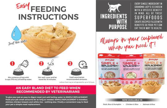 Grandma Lucy's Simple Replacements