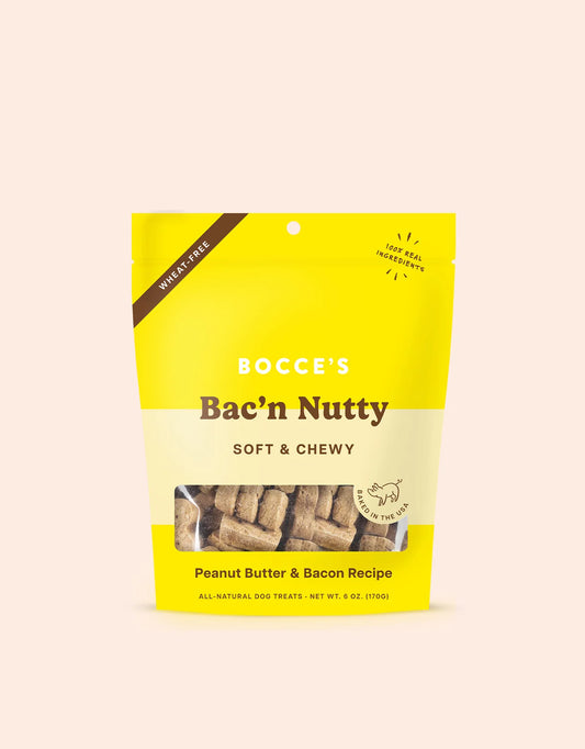 Bocce's BAC'N NUTTY soft chewy