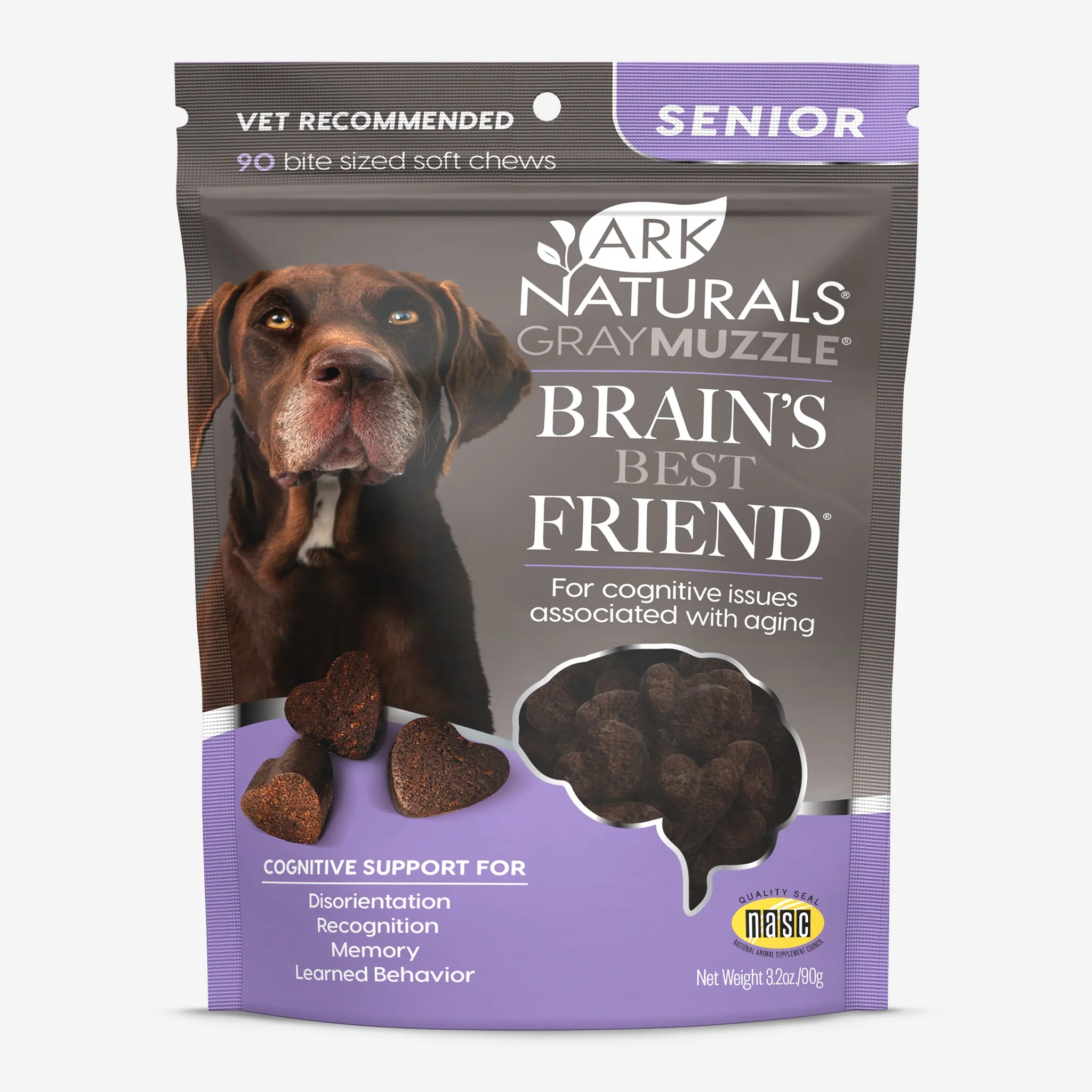 Ark Naturals Gray Muzzle Brain, Joint, or Heart Treats