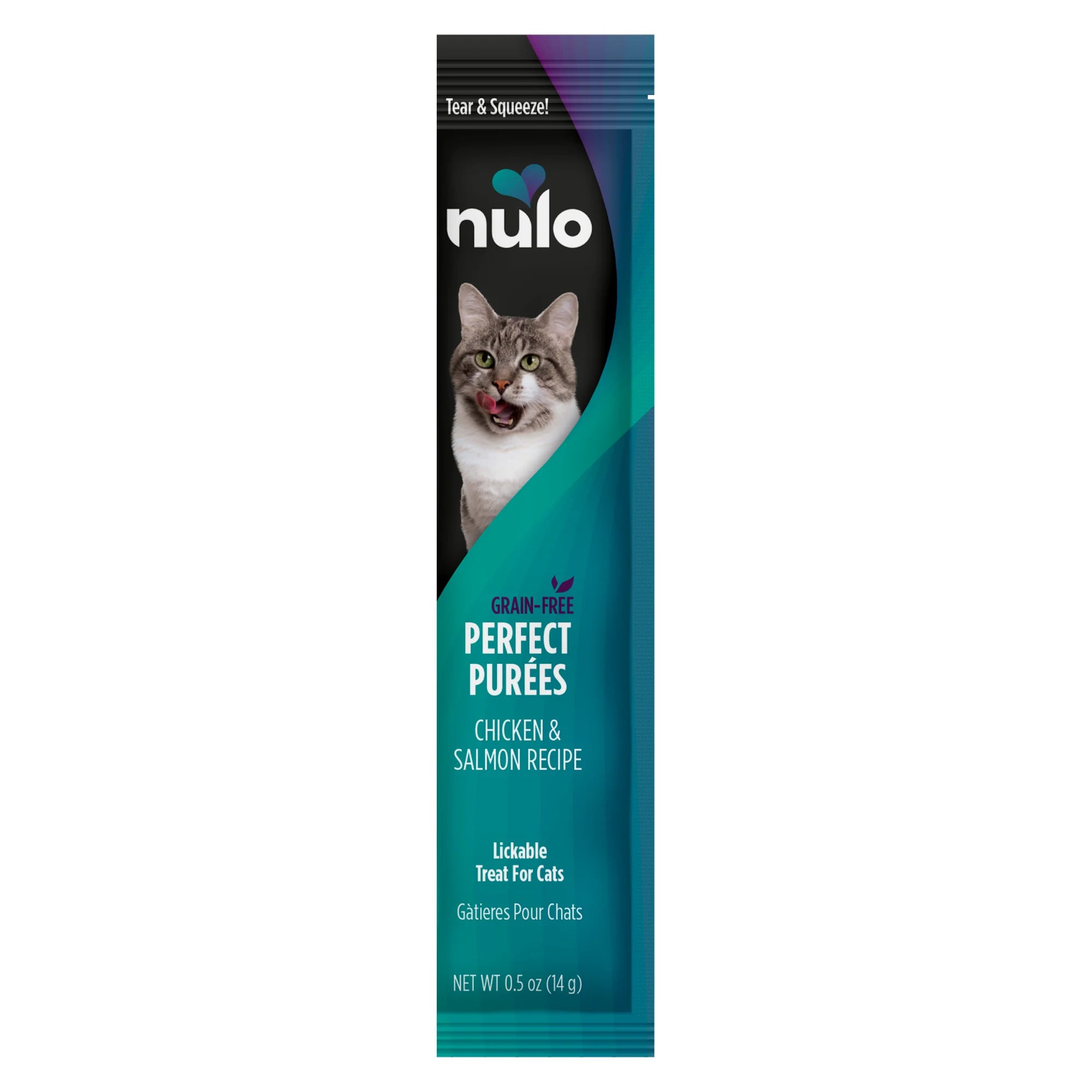 Nulo Chicken & Salmon Puree Lickables
