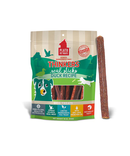 Plato Thinkers Dog Treat Sticks