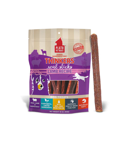Plato Thinkers Dog Treat Sticks