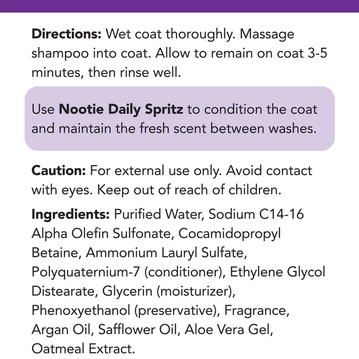 Nootie Skin & Coat Shampoo