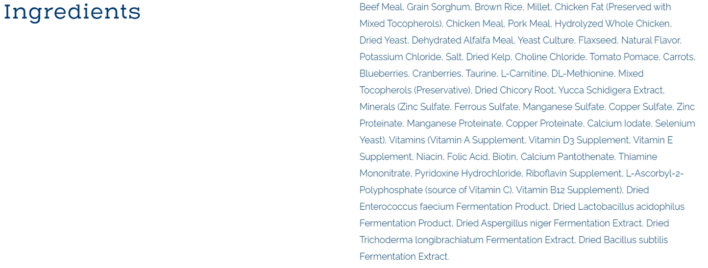Nature's Select Multi Protein Recipe - Beef, Chicken & Pork