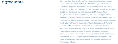 Nature's Select Multi Protein Recipe - Beef, Chicken & Pork