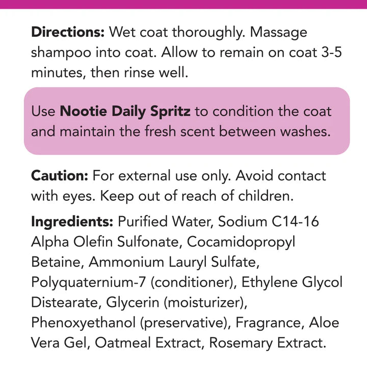 Nootie Skin & Coat Shampoo