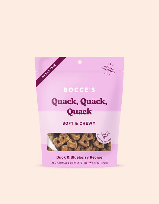 Bocce's QUACK, QUACK, QUACK soft chewy