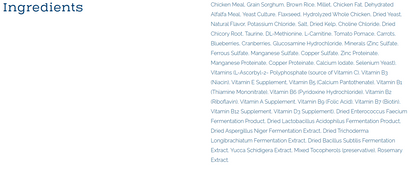 Nature's Select Plus Recipe - Chicken & Rice w/ Glucosamine
