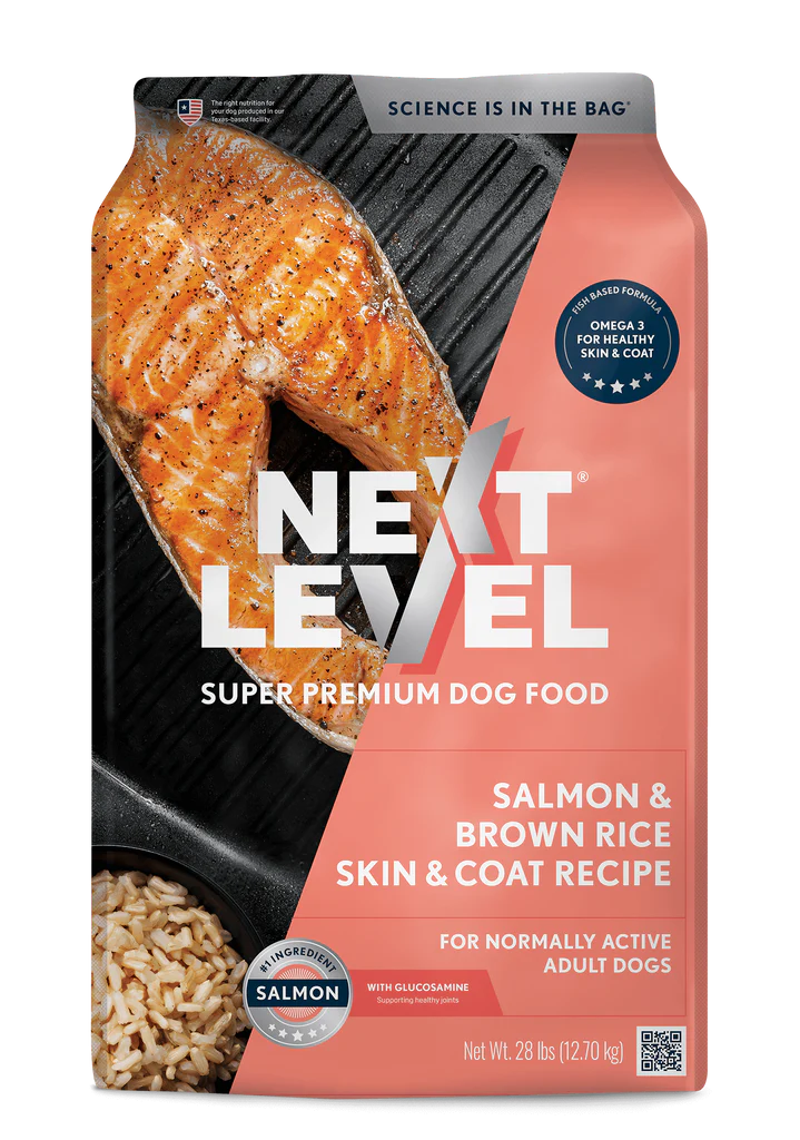 Next Level Salmon & Brown Rice Skin&Coat Recipe