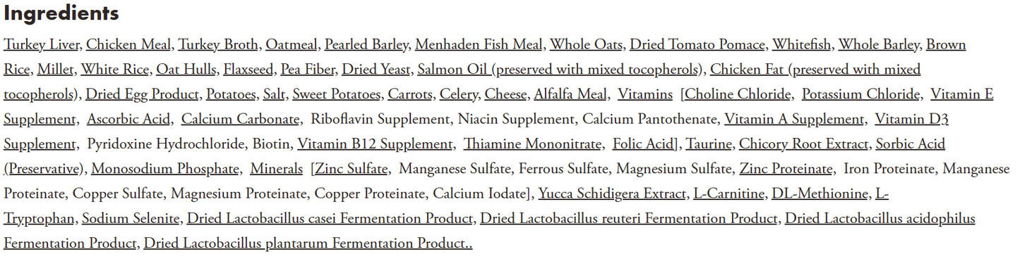 Fromm Gold Weight Management